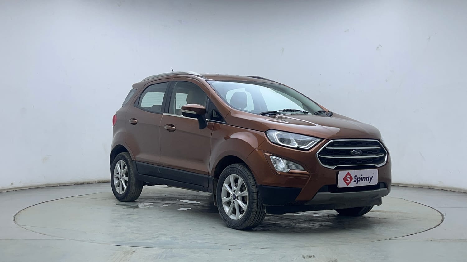 Used 2018 Ford EcoSport Titanium 1.5L Ti-VCT Petrol Manual exterior RIGHT FRONT CORNER VIEW