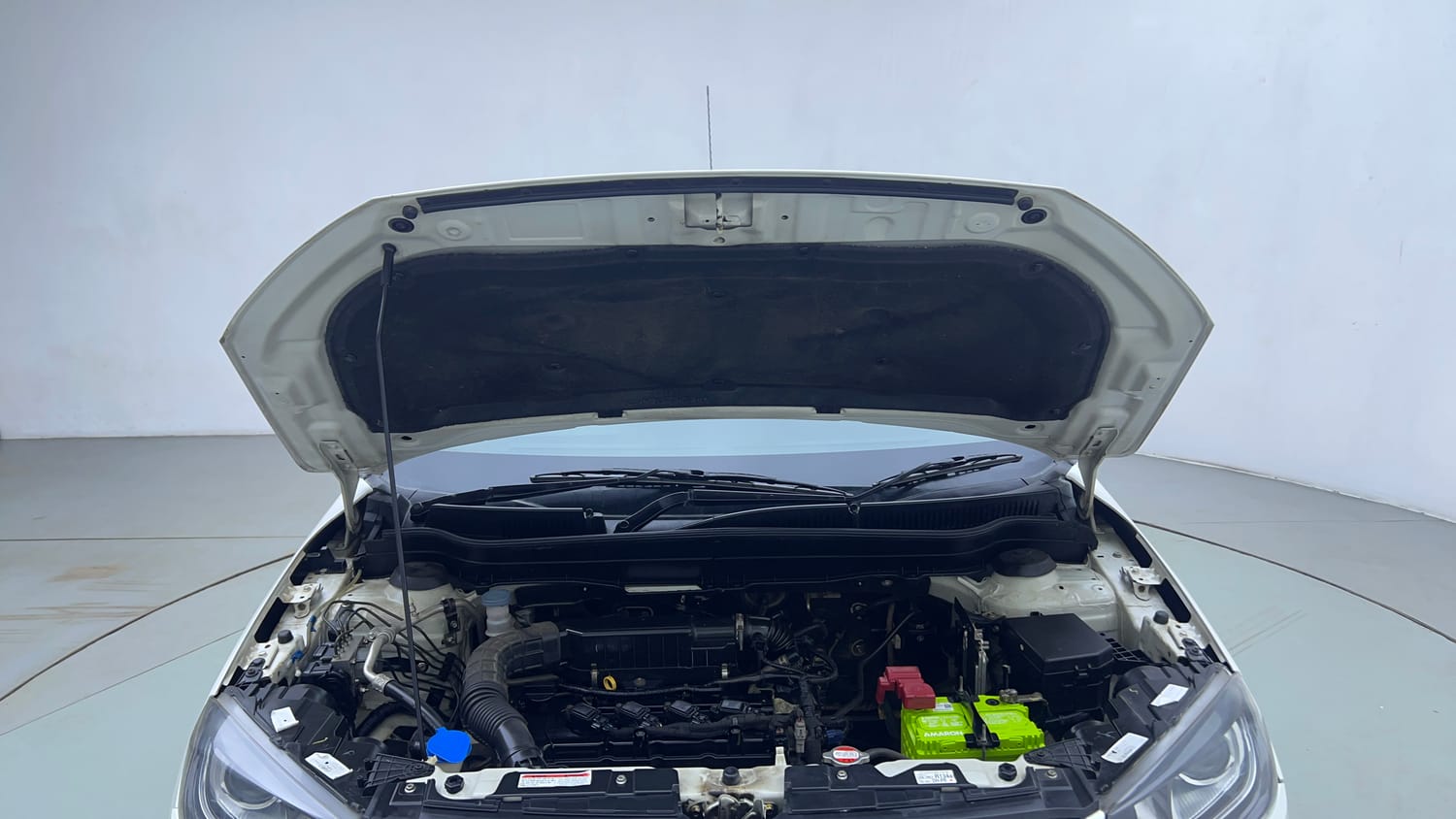 Used 2021 maruti-suzuki Vitara Brezza LXi Petrol Manual engine ENGINE & BONNET OPEN FRONT VIEW