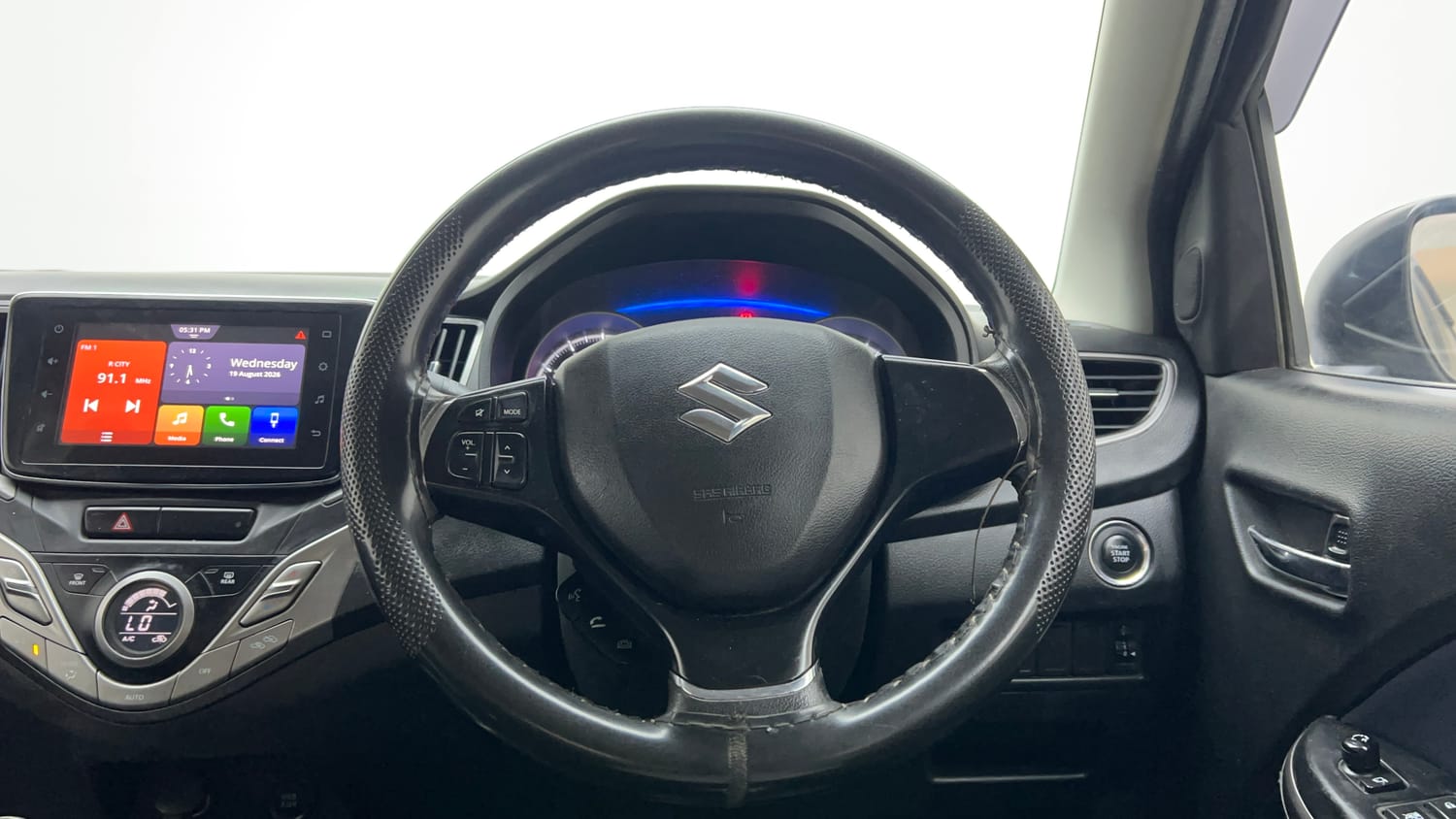 Used 2019 Maruti Suzuki Baleno Zeta Petrol Manual interior STEERING VIEW