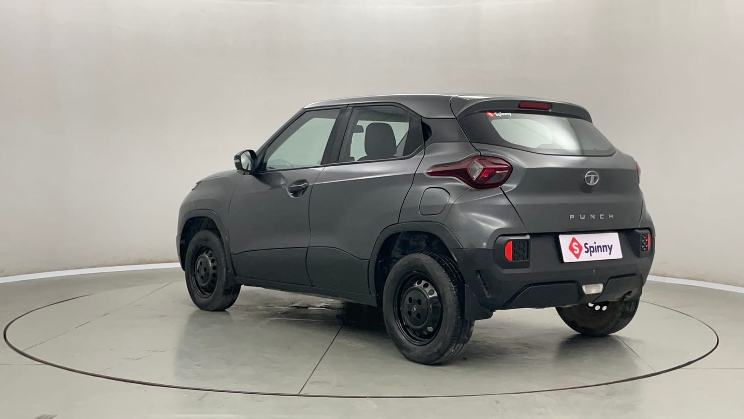 Used 2021 Tata Punch Pure MT Petrol Manual exterior LEFT REAR CORNER VIEW