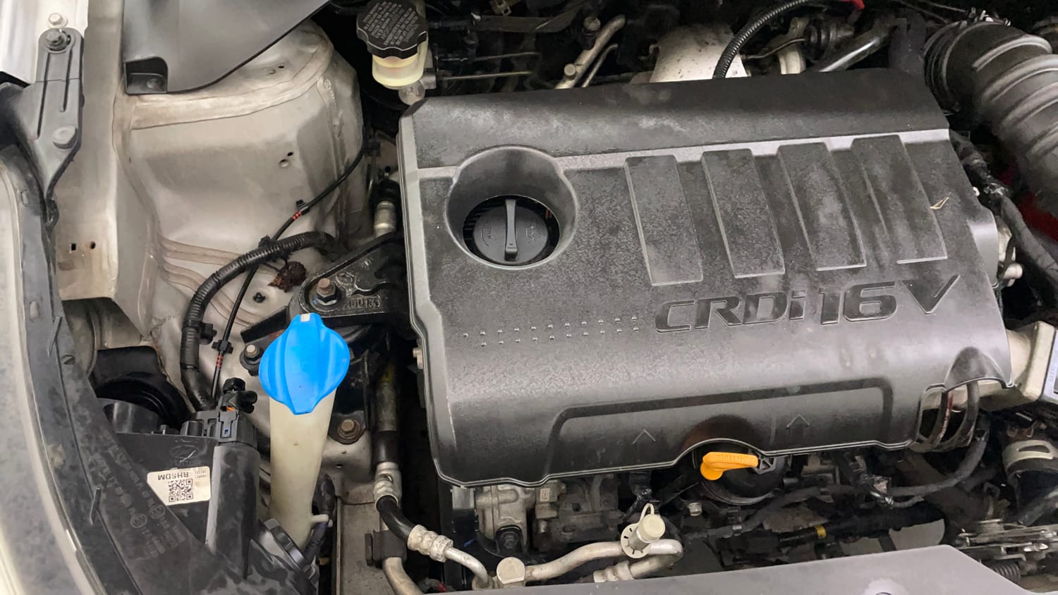 Used 2018 Hyundai Elite i20 Asta 1.4 CRDI Diesel Manual engine ENGINE RIGHT SIDE VIEW