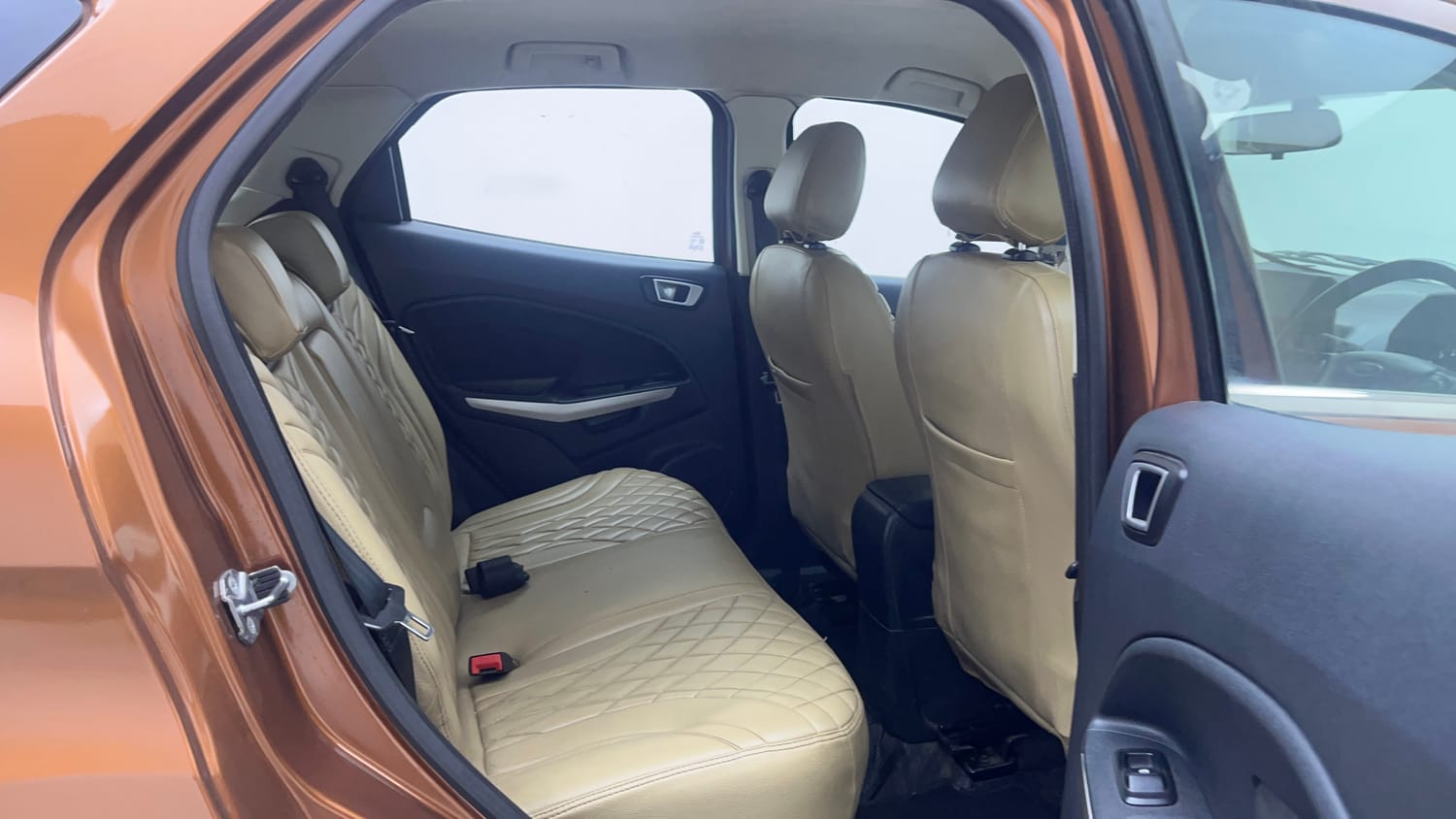 Used 2018 Ford EcoSport Titanium 1.5L Ti-VCT Petrol Manual interior RIGHT SIDE REAR DOOR CABIN VIEW