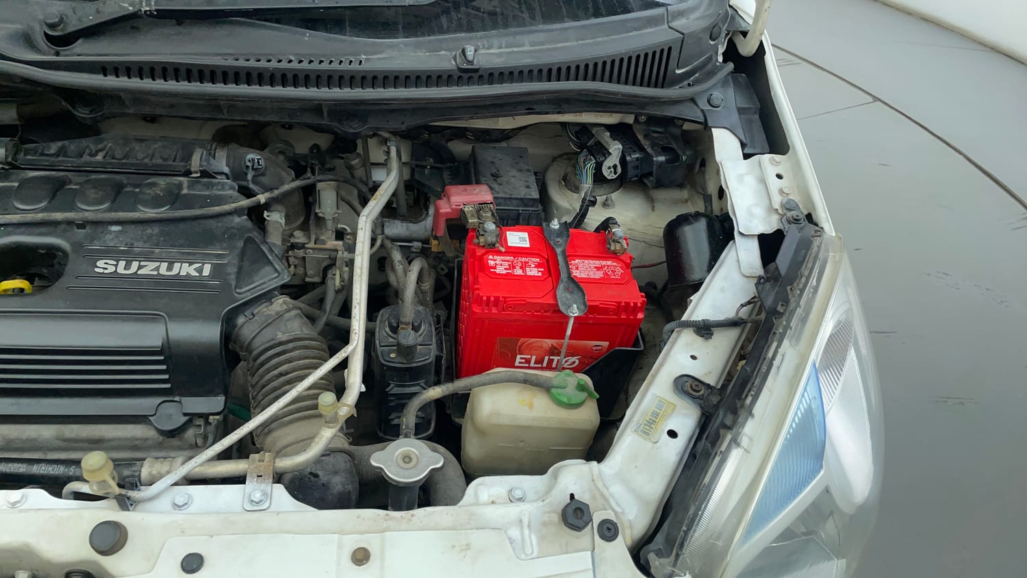 Used 2013 Maruti Suzuki Wagon R LXI Petrol Manual engine ENGINE LEFT SIDE VIEW