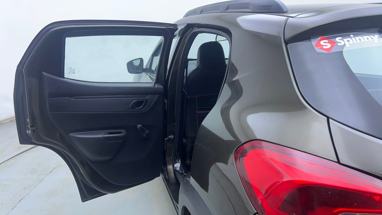 Used 2017 Renault Kwid RXL Petrol Manual interior LEFT REAR DOOR OPEN VIEW
