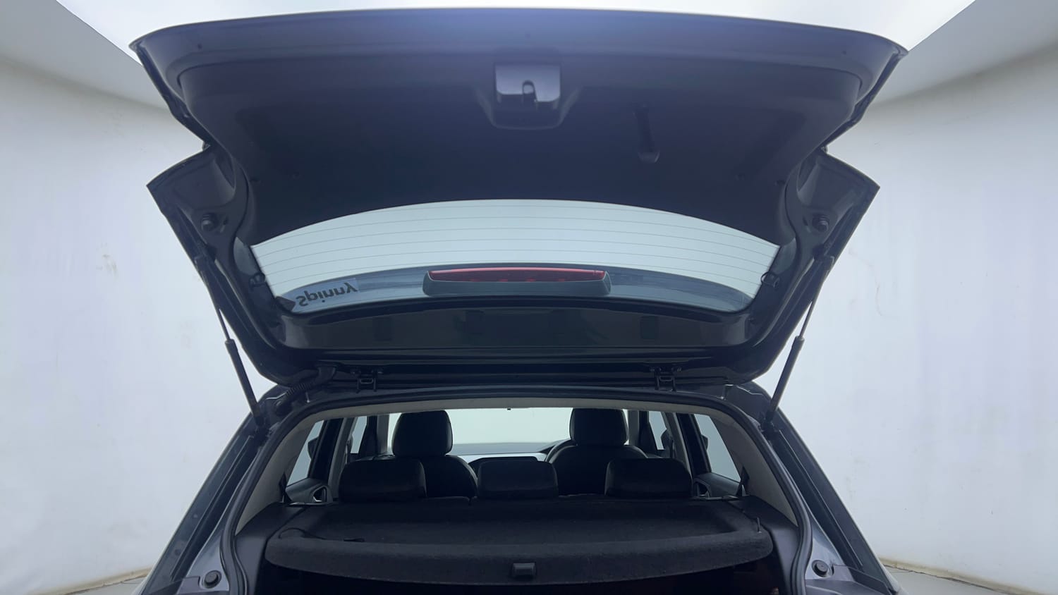 Used 2022 Volkswagen Taigun Highline 1.0 TSI MT Petrol Manual interior DICKY DOOR OPEN VIEW