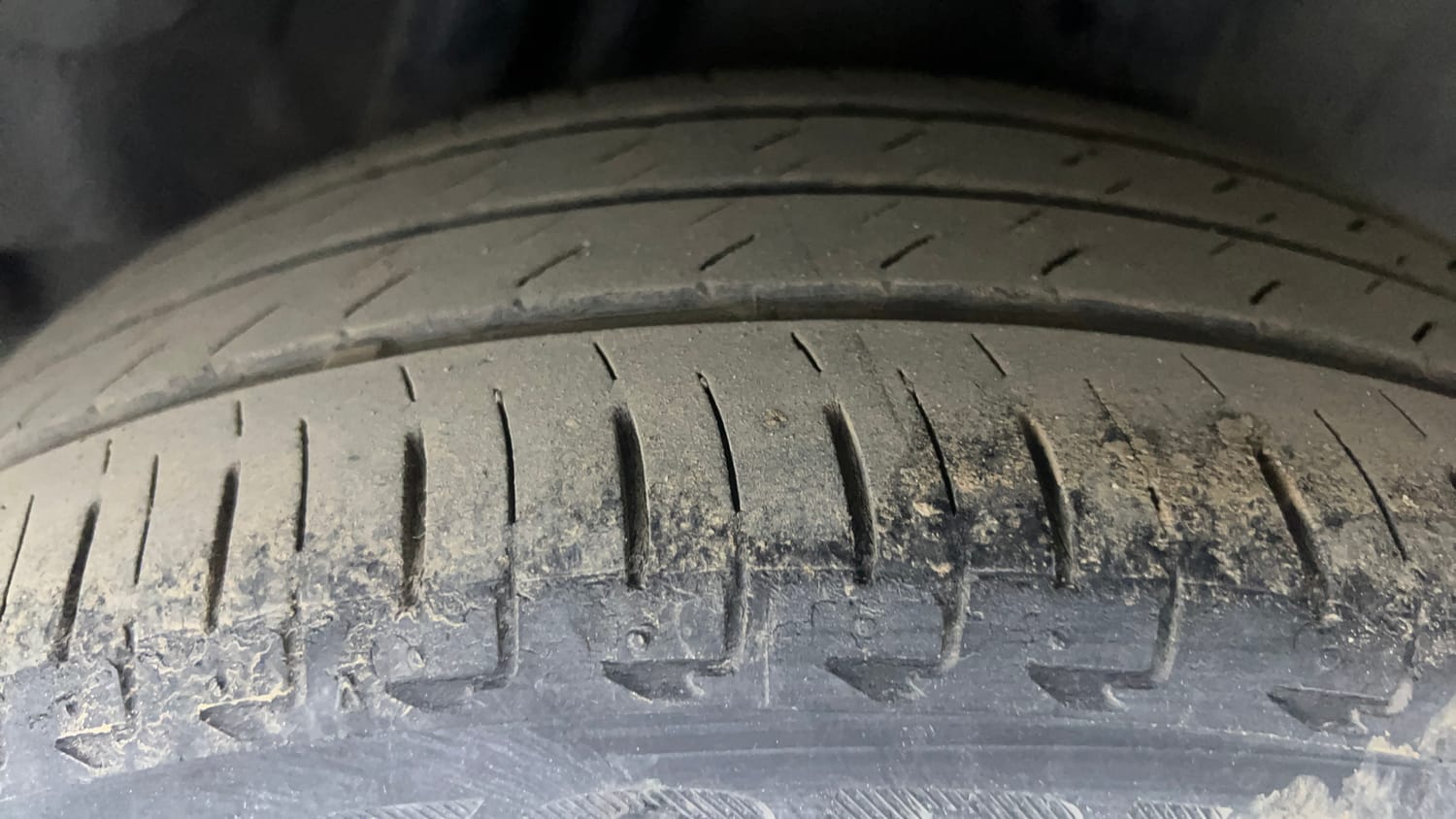 Used 2017 Honda City ZX Diesel Diesel Manual tyres LEFT REAR TYRE TREAD VIEW