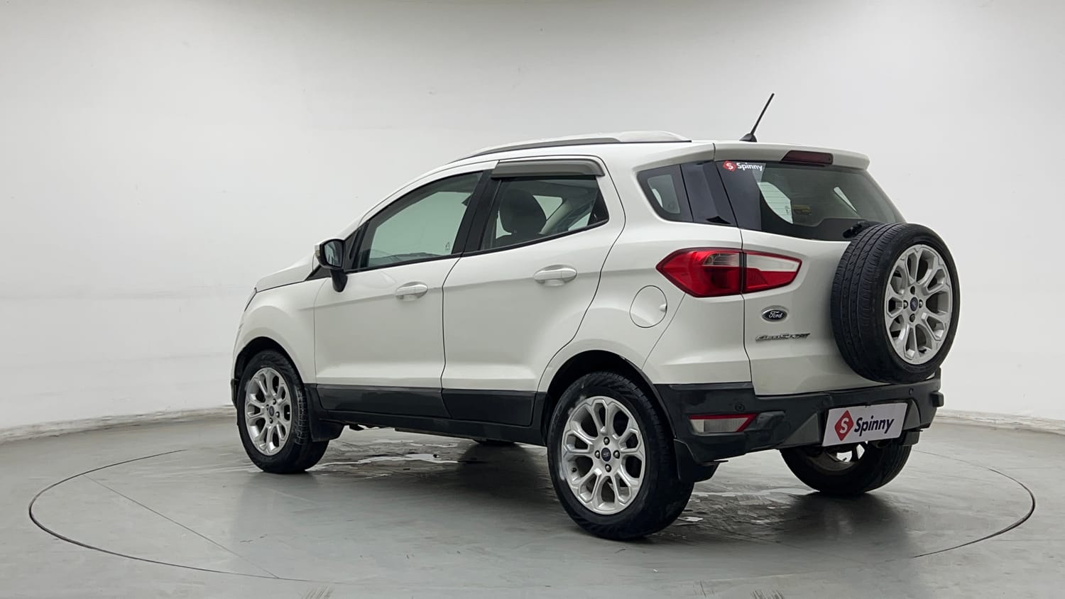 Used 2018 Ford EcoSport Titanium + 1.5L Ti-VCT Petrol Manual exterior LEFT REAR CORNER VIEW