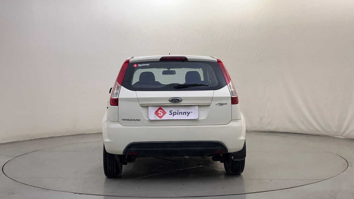 Used 2015 Ford Figo Duratec Petrol Titanium 1.2 Petrol Manual exterior BACK VIEW