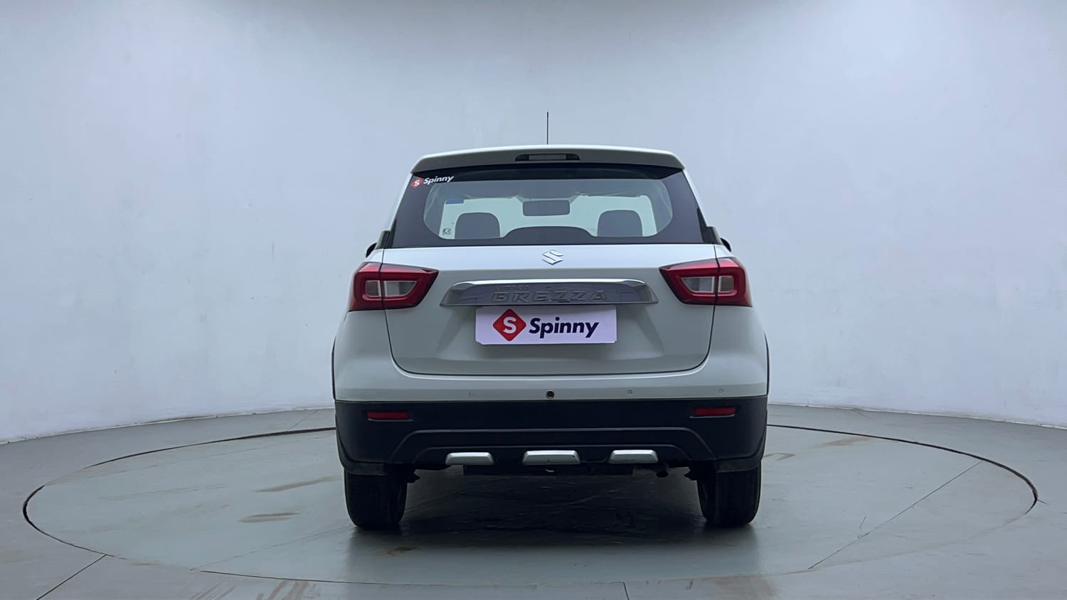 Used 2021 maruti-suzuki Vitara Brezza LXi Petrol Manual exterior BACK VIEW
