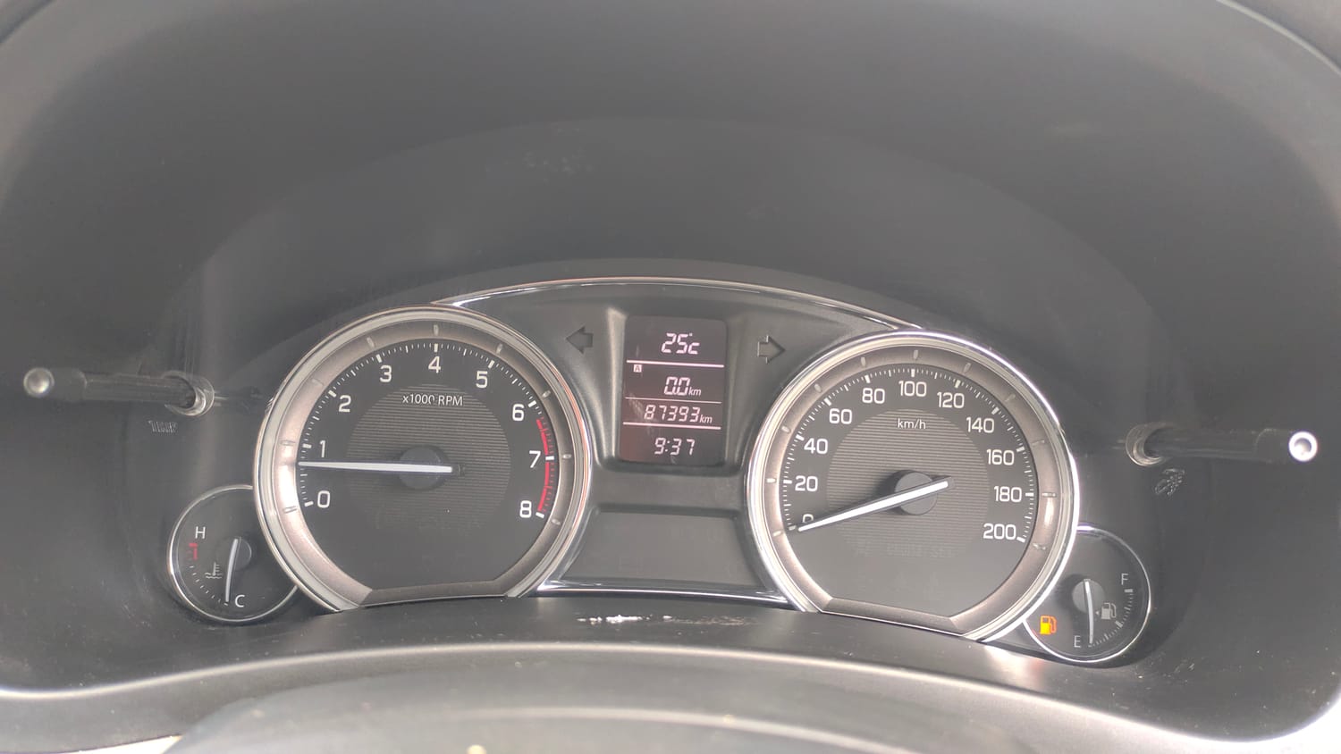 Used 2018 Maruti Suzuki Ciaz Zeta 1.4 MT Petrol Manual interior CLUSTERMETER VIEW