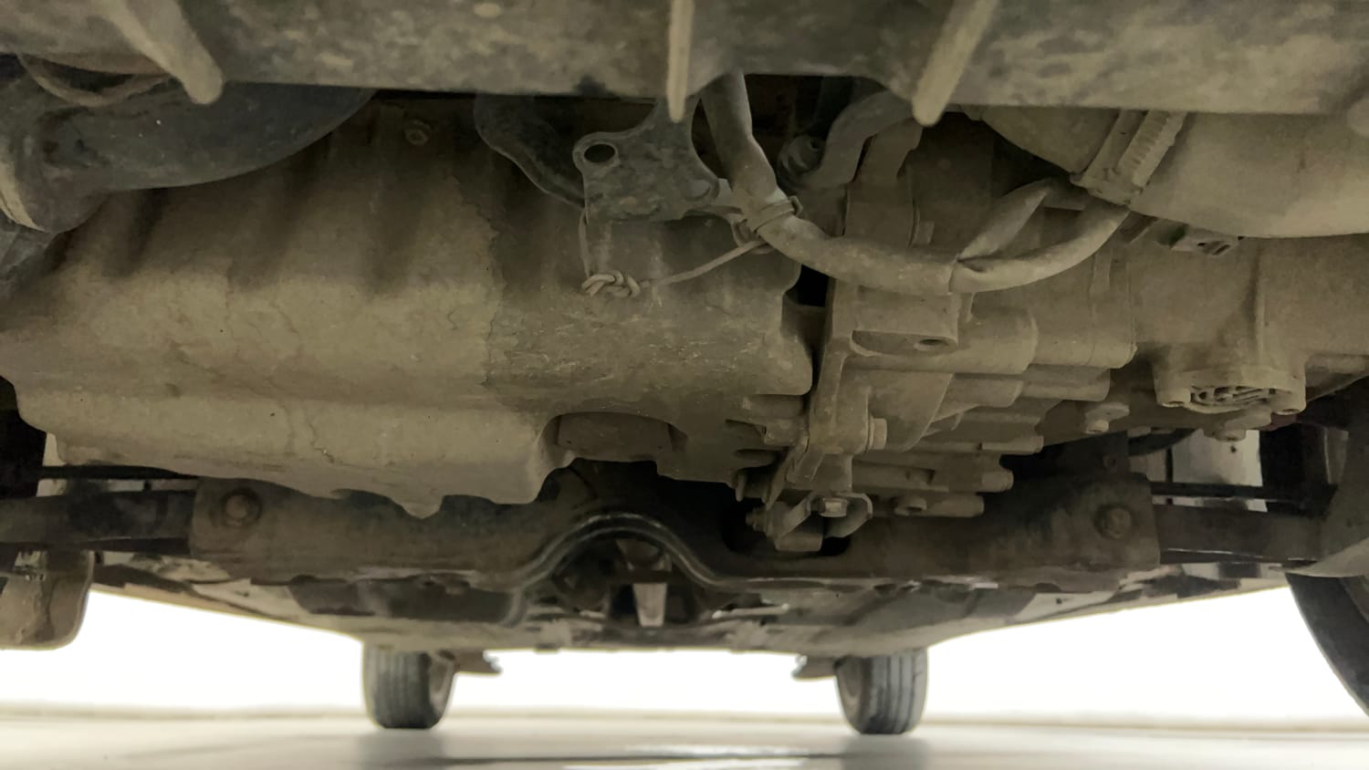 Used 2016 Volkswagen Polo Highline1.5L (D) Diesel Manual extra FRONT LEFT UNDERBODY VIEW