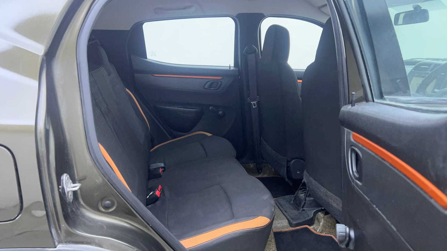 Used 2018 Renault Kwid CLIMBER 1.0 AMT Petrol Automatic interior RIGHT SIDE REAR DOOR CABIN VIEW