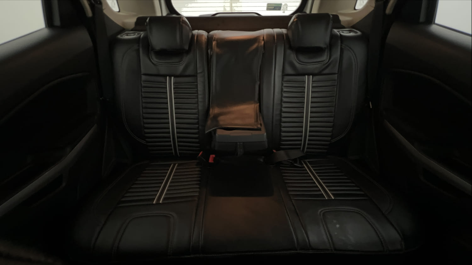 Used 2017 Ford EcoSport Titanium 1.5L Ti-VCT Petrol Manual interior REAR SEAT CONDITION VIEW