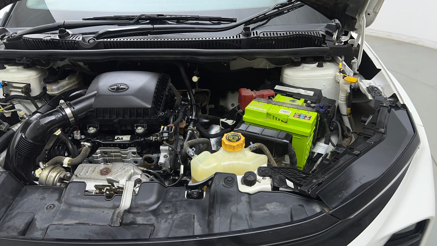 Used 2023 Tata Nexon Creative 1.2 Revotron Petrol 6MT Petrol Manual engine ENGINE LEFT SIDE VIEW
