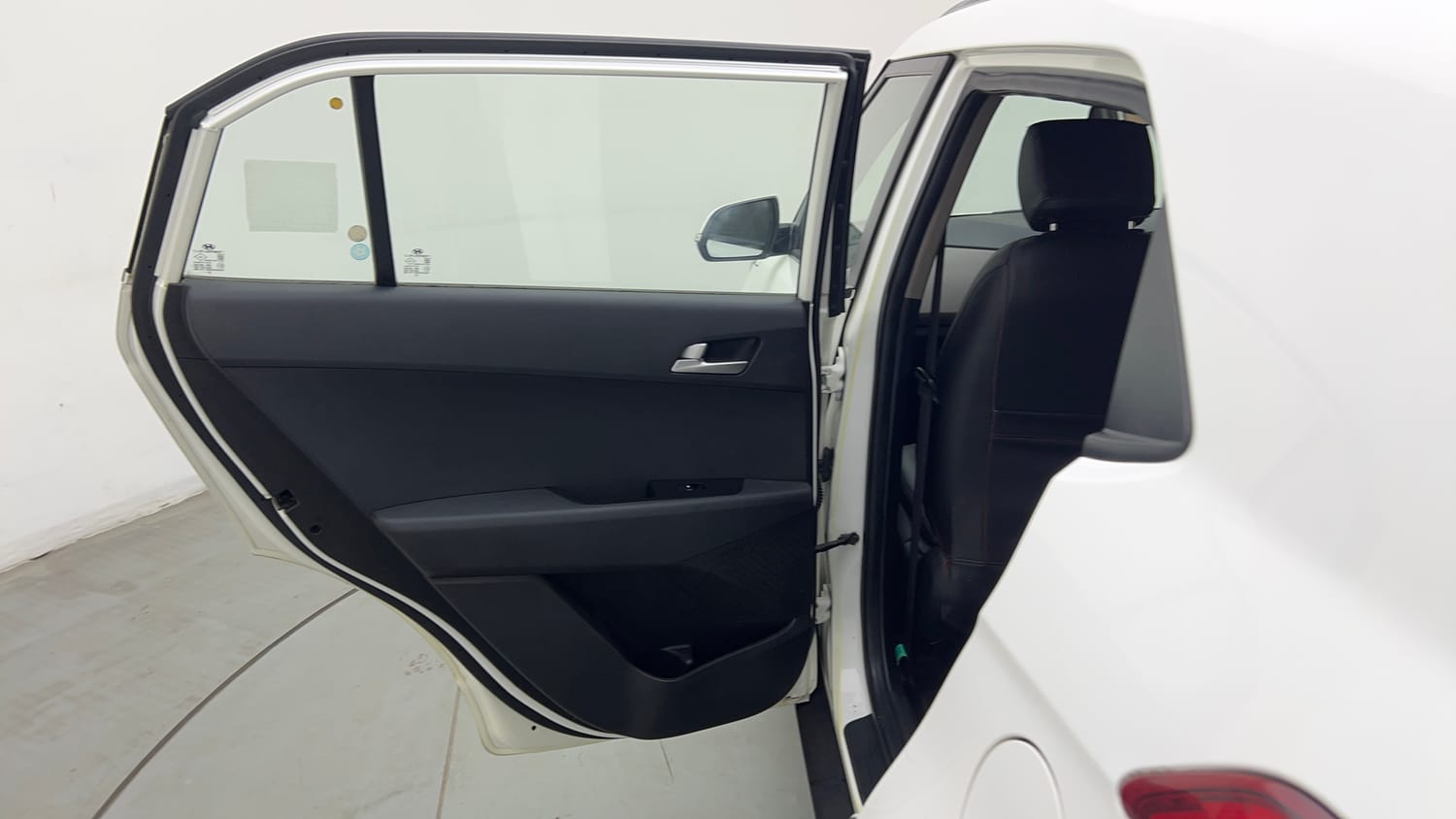 Used 2019 Hyundai Creta SX 1.6 AT CRDi Diesel Automatic interior LEFT REAR DOOR OPEN VIEW