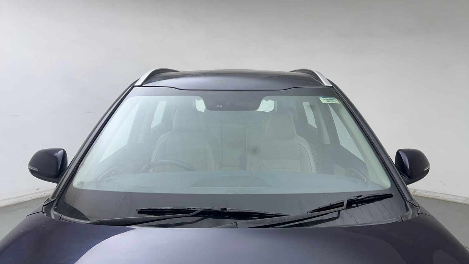 Used 2022 Kia Carens Luxury Plus 1.5 Diesel AT 7 STR Diesel Automatic exterior FRONT WINDSHIELD VIEW
