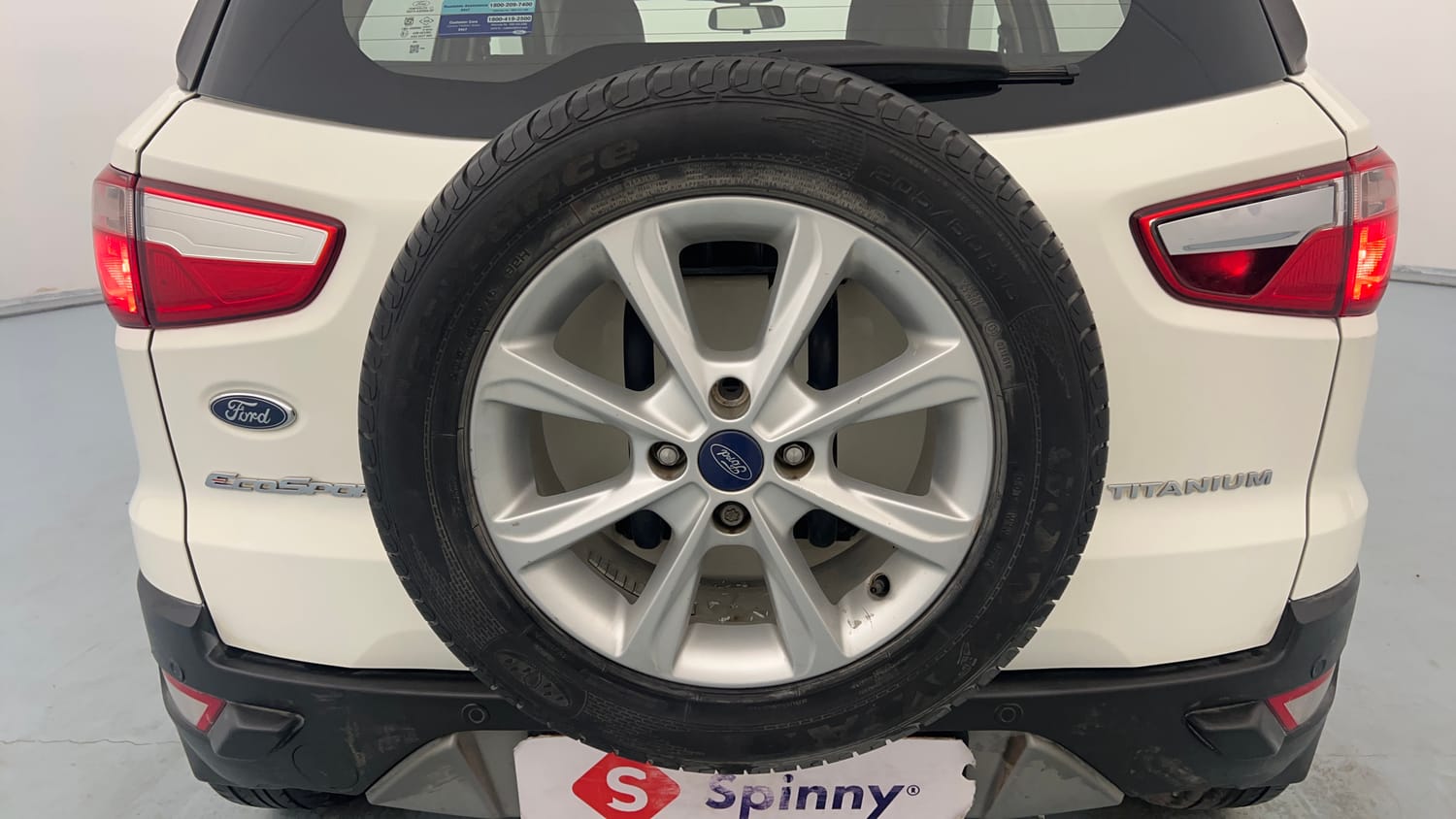 Used 2017 Ford EcoSport Titanium 1.5L Ti-VCT Petrol Manual tyres SPARE TYRE VIEW