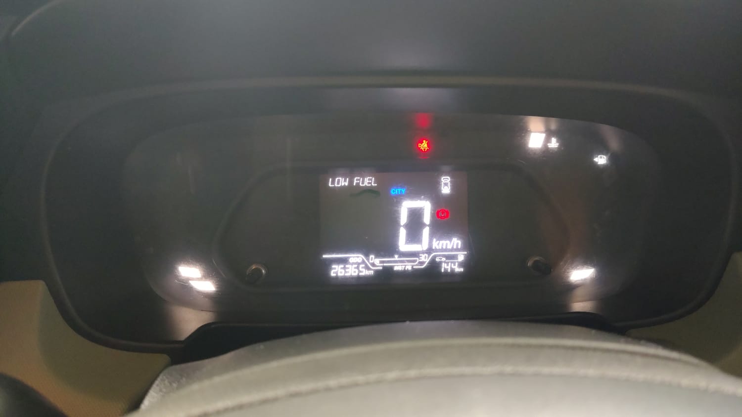 Used 2024 Tata Punch Adventure MT Petrol Manual interior CLUSTERMETER VIEW