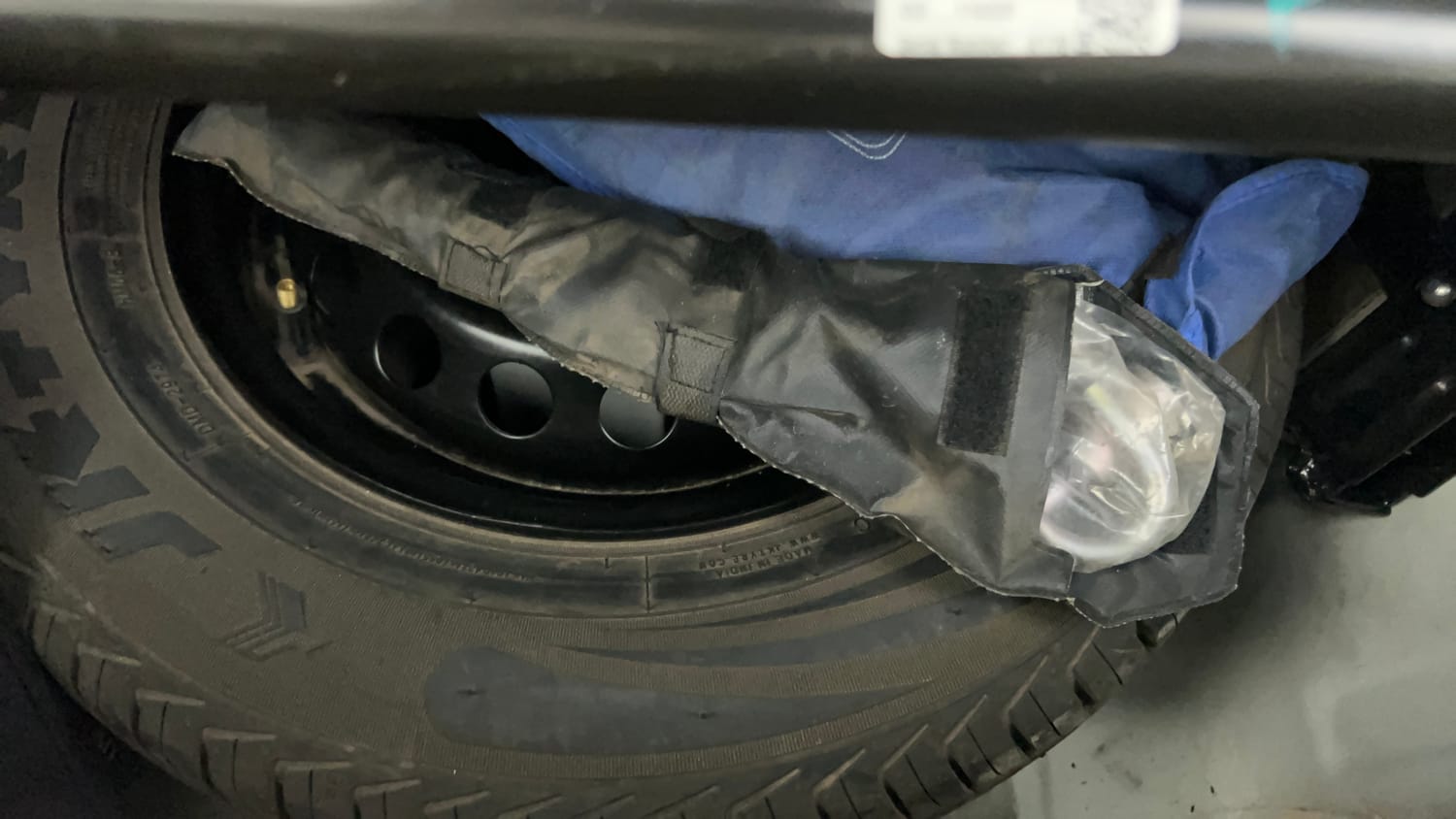 Used 2022 Tata Tiago XT CNG Cng Manual tyres SPARE TYRE VIEW