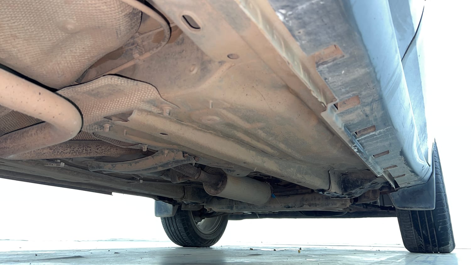 Used 2018 Ford EcoSport Titanium + 1.5L Ti-VCT Petrol Manual extra REAR RIGHT UNDERBODY VIEW
