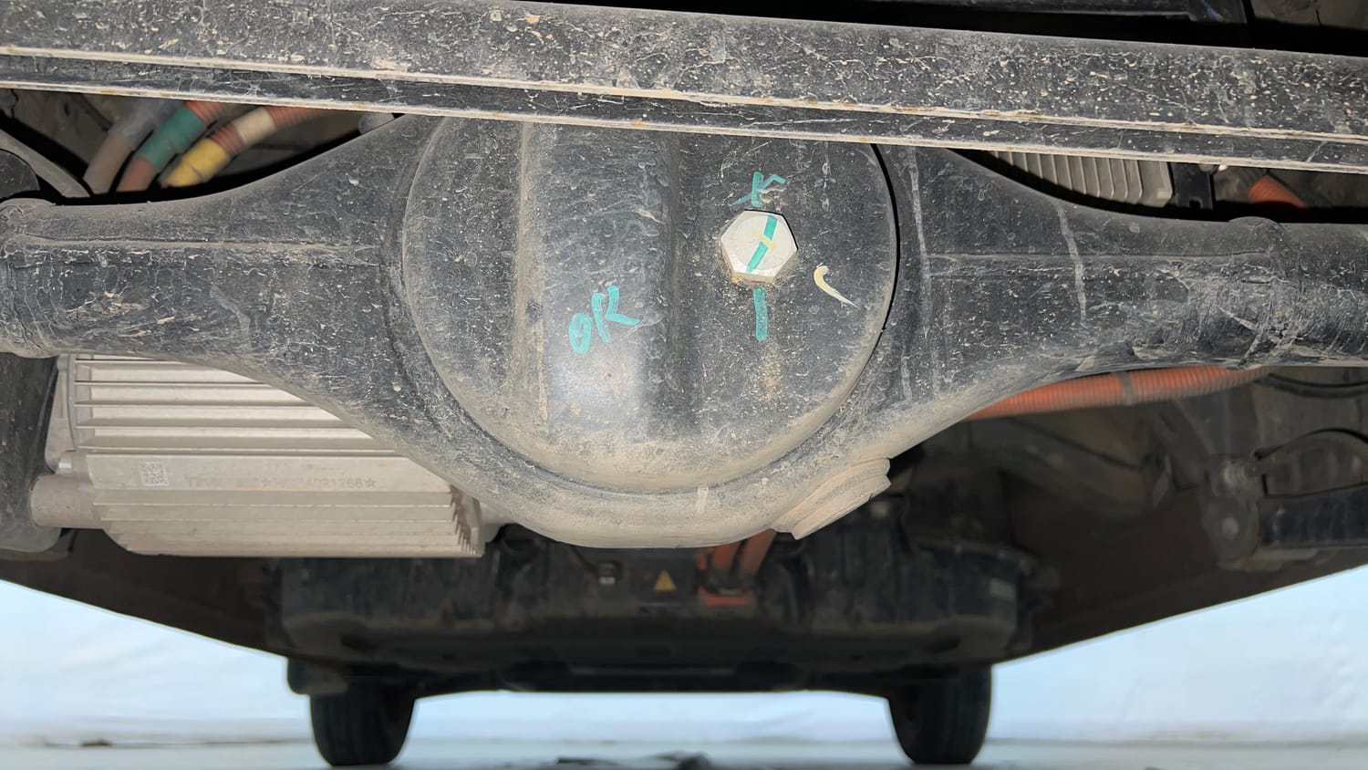 Used 2025 MG Motors Comet EV Exclusive FC Electric Automatic extra REAR UNDERBODY VIEW (TAKEN FROM REAR)