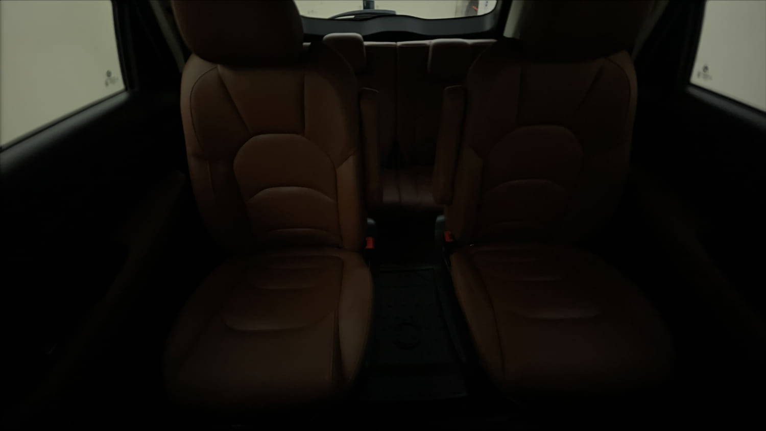Used 2023 MG Motors Hector Plus Sharp 1.5 Petrol Turbo CVT 6-STR Petrol Automatic interior REAR SEAT CONDITION VIEW