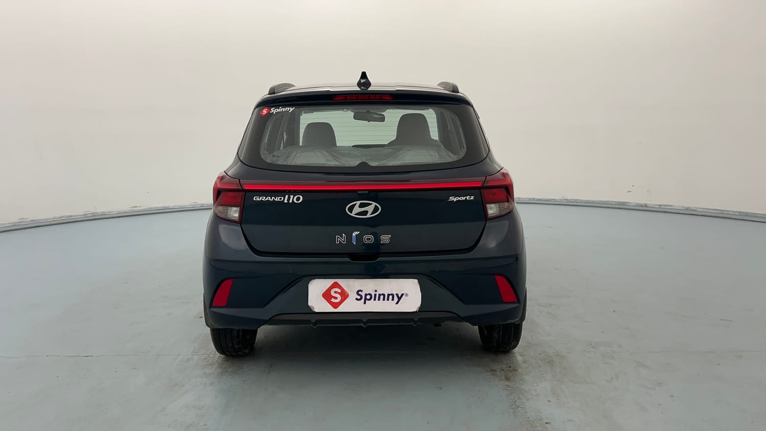 Used 2023 Hyundai Grand i10 Nios Sportz 1.2 Kappa VTVT Petrol Manual exterior BACK VIEW
