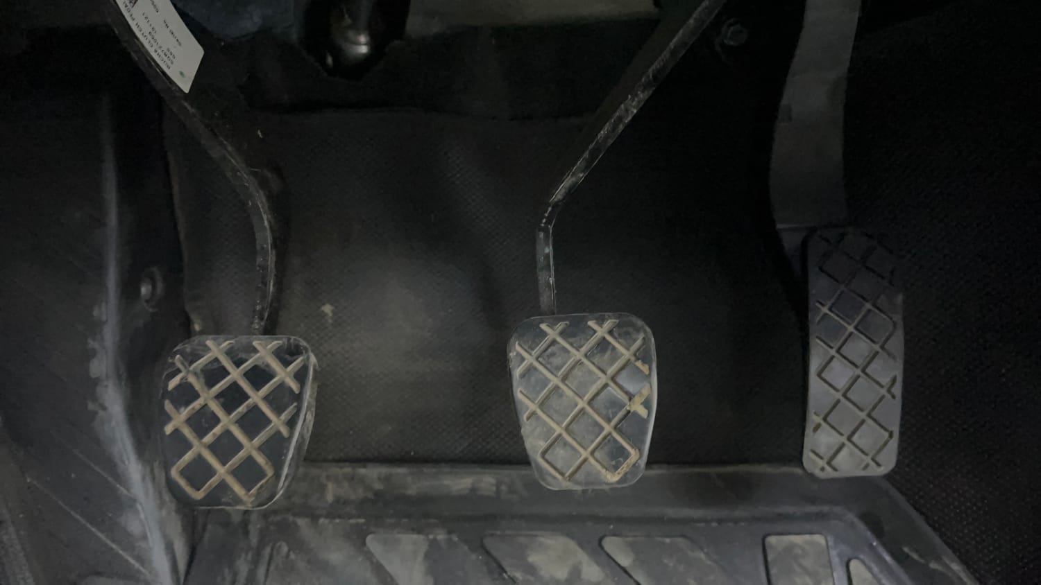 Used 2022 Volkswagen Taigun Highline 1.0 TSI MT Petrol Manual interior PEDALS VIEW