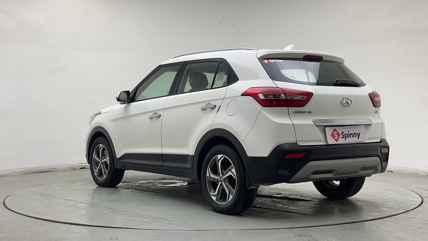 Used 2019 Hyundai Creta SX 1.6 AT CRDi Diesel Automatic exterior LEFT REAR CORNER VIEW