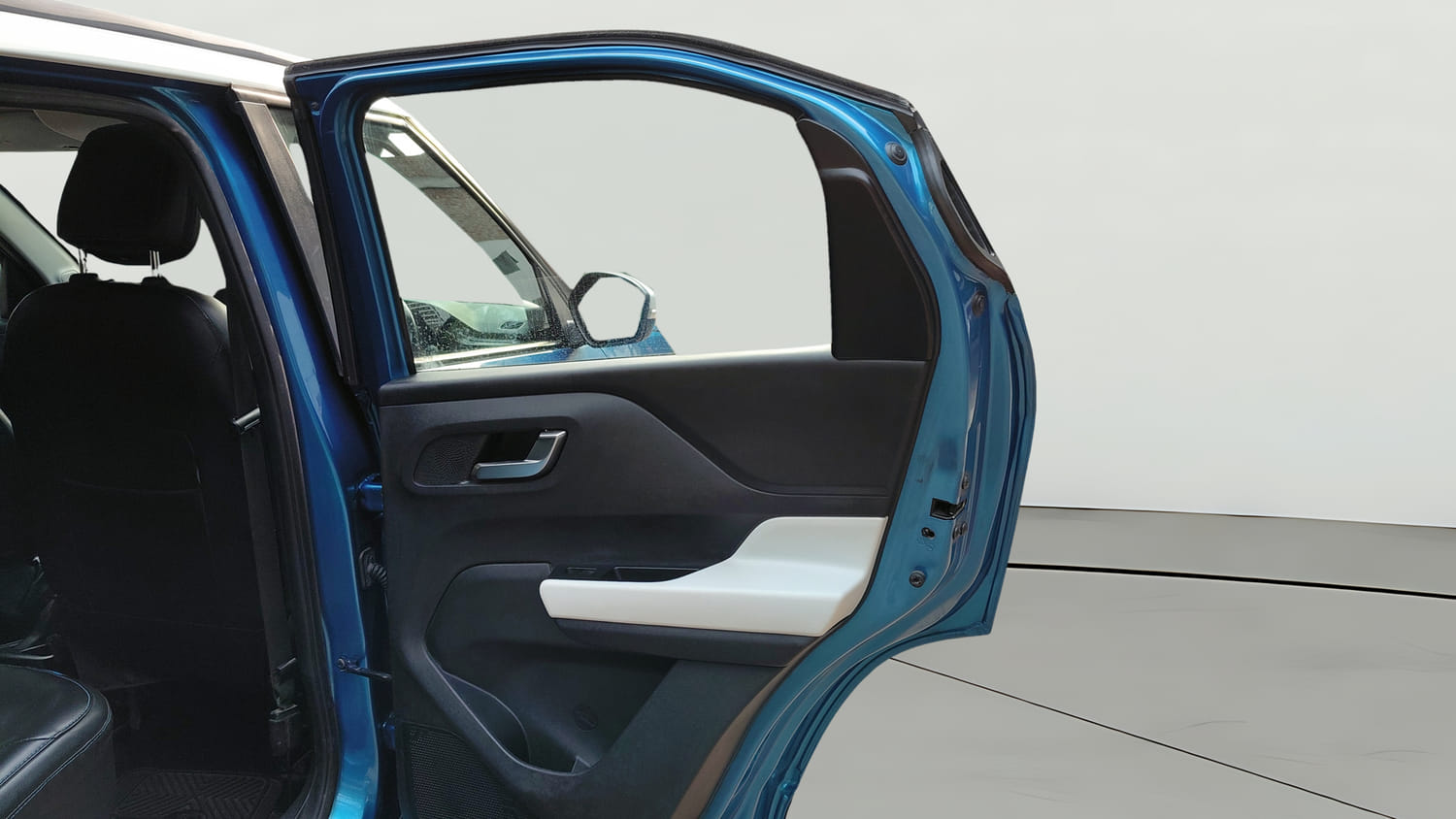 Used 2025 Tata Punch Creative Dual Tone Petrol Manual interior RIGHT REAR DOOR OPEN VIEW