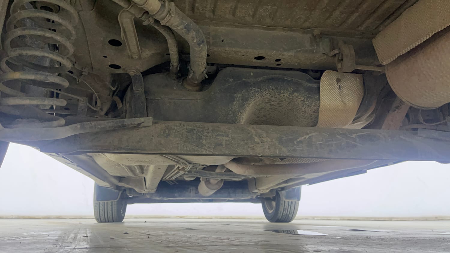 Used 2018 Ford EcoSport Titanium 1.5L Ti-VCT Petrol Manual extra REAR UNDERBODY VIEW (TAKEN FROM REAR)