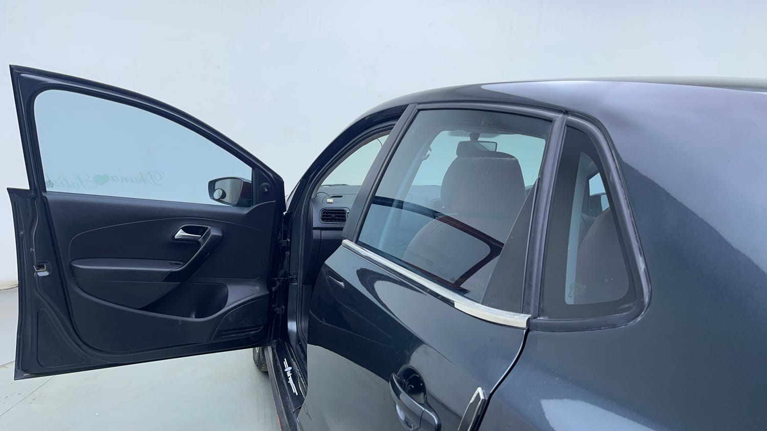 Used 2021 Volkswagen Polo Trendline 1.0L MPI Petrol Manual interior LEFT FRONT DOOR OPEN VIEW