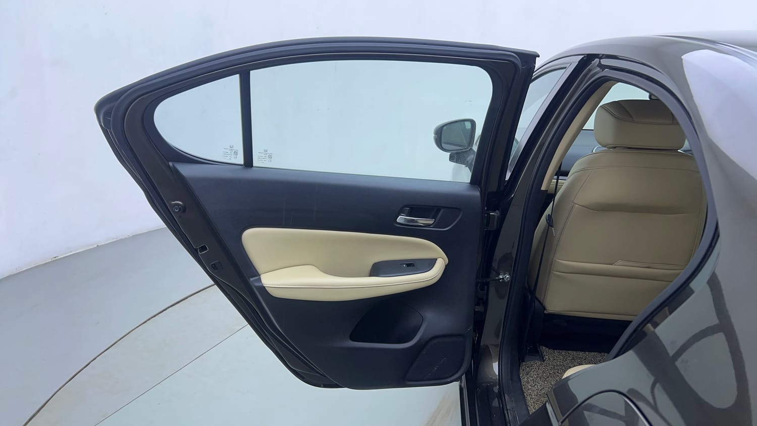 Used 2021 Honda City ZX CVT Petrol Petrol Automatic interior LEFT REAR DOOR OPEN VIEW