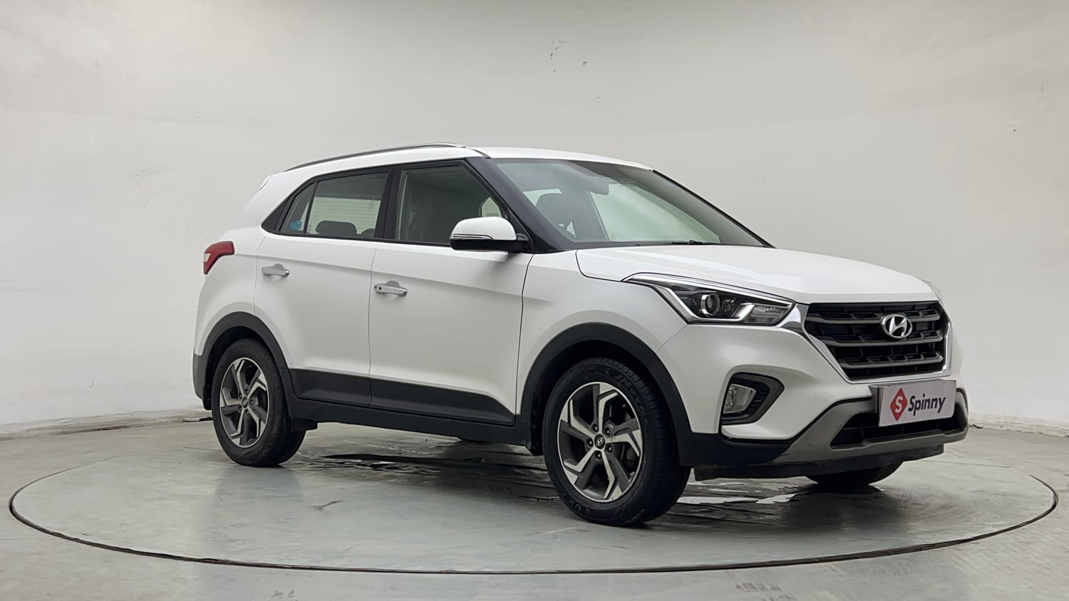 Used 2019 Hyundai Creta SX 1.6 AT CRDi Diesel Automatic exterior RIGHT FRONT CORNER VIEW