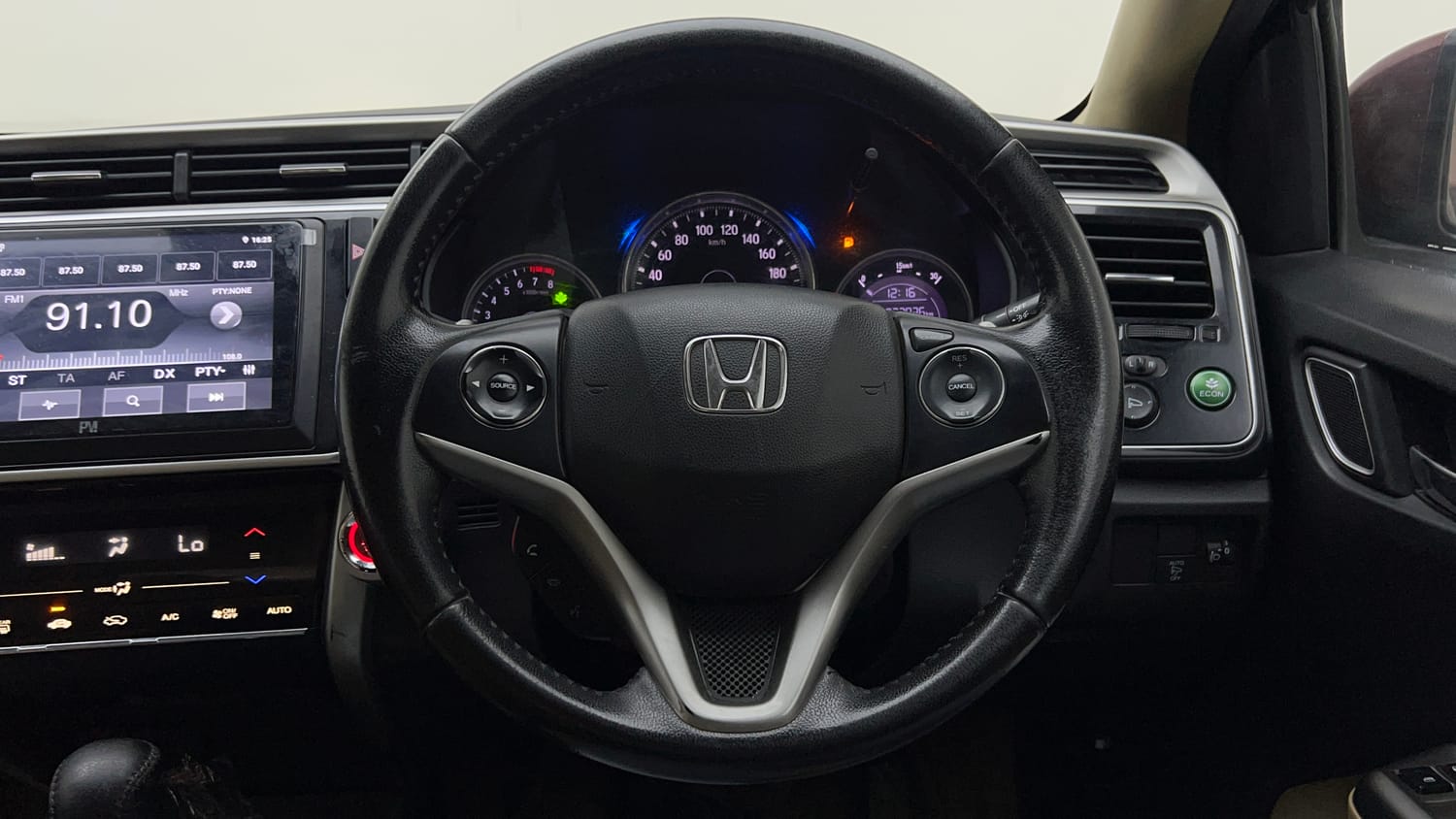Used 2017 Honda City ZX CVT Petrol Petrol Automatic interior STEERING VIEW