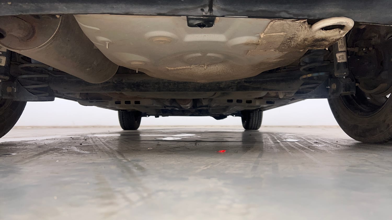 Used 2022 Volkswagen Polo Trendline 1.0L MPI Petrol Manual extra REAR UNDERBODY VIEW (TAKEN FROM REAR)