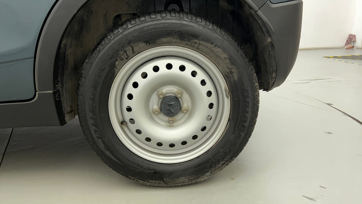 Used 2023 Mahindra XUV 300 W4 1.2 Petrol Petrol Manual tyres LEFT REAR TYRE RIM VIEW