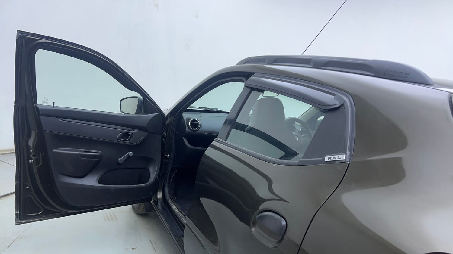 Used 2017 Renault Kwid RXL Petrol Manual interior LEFT FRONT DOOR OPEN VIEW