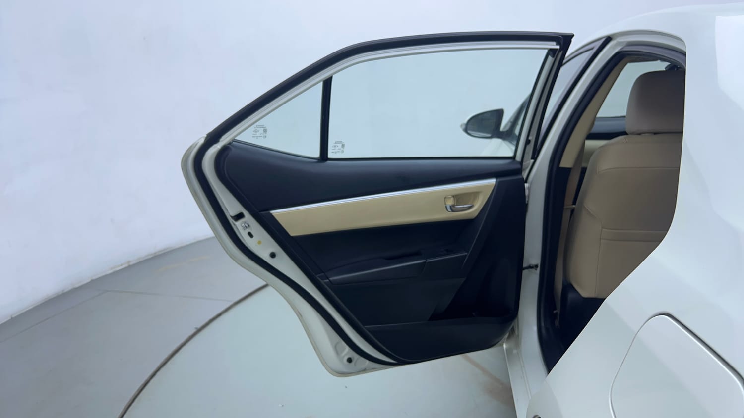 Used 2019 Toyota Corolla Altis GL Petrol Petrol Manual interior LEFT REAR DOOR OPEN VIEW