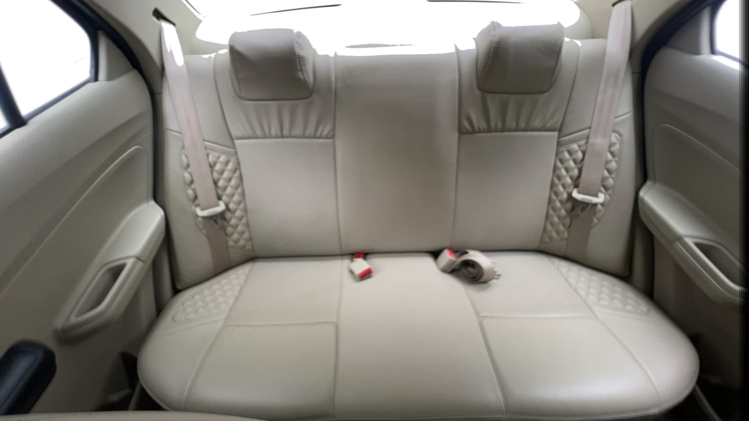Used 2022 Maruti Suzuki Dzire LXi Petrol Manual interior REAR SEAT CONDITION VIEW