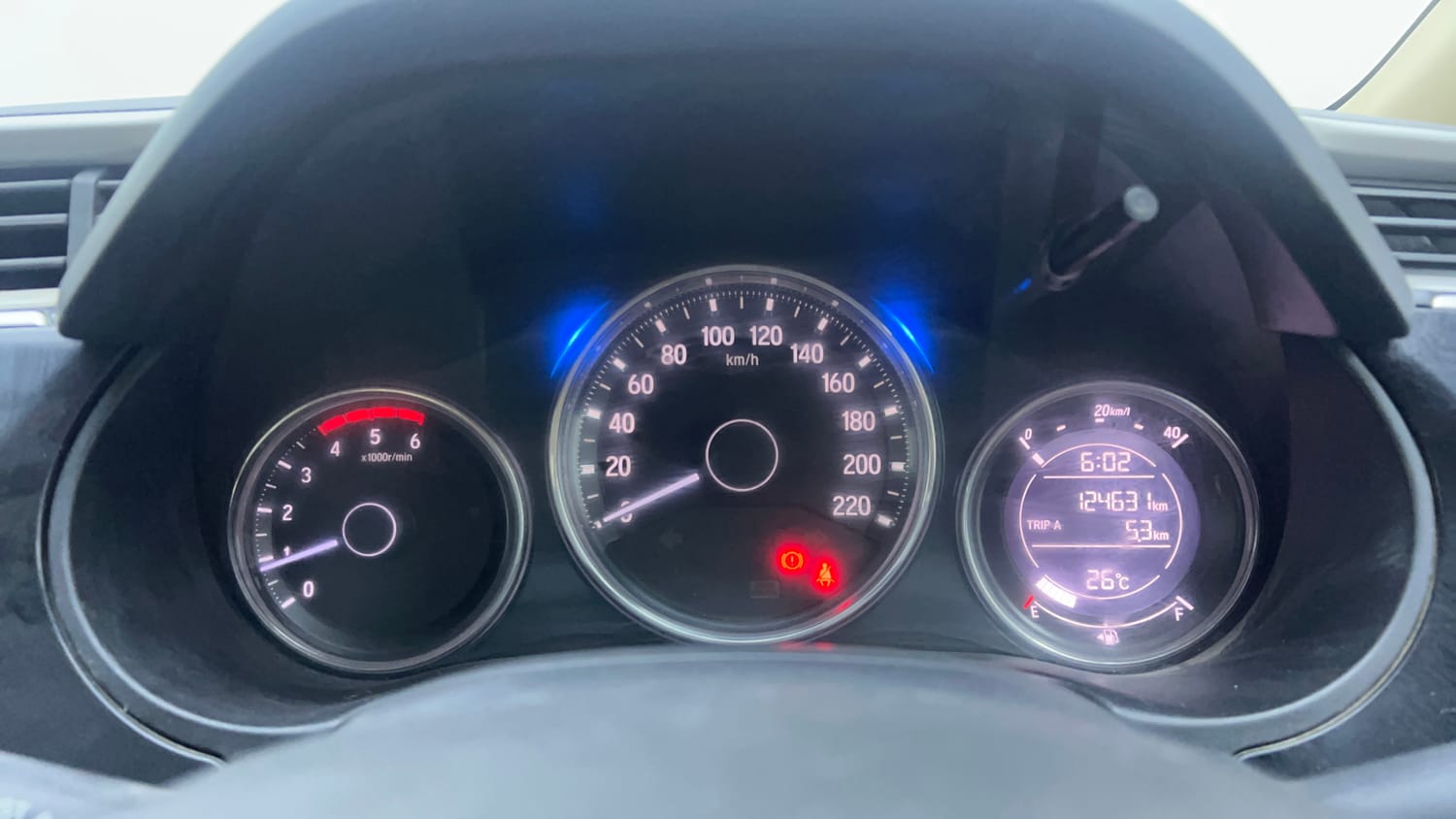 Used 2017 Honda City ZX Diesel Diesel Manual interior CLUSTERMETER VIEW
