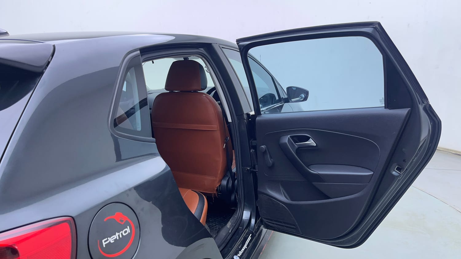 Used 2021 Volkswagen Polo Trendline 1.0L MPI Petrol Manual interior RIGHT REAR DOOR OPEN VIEW