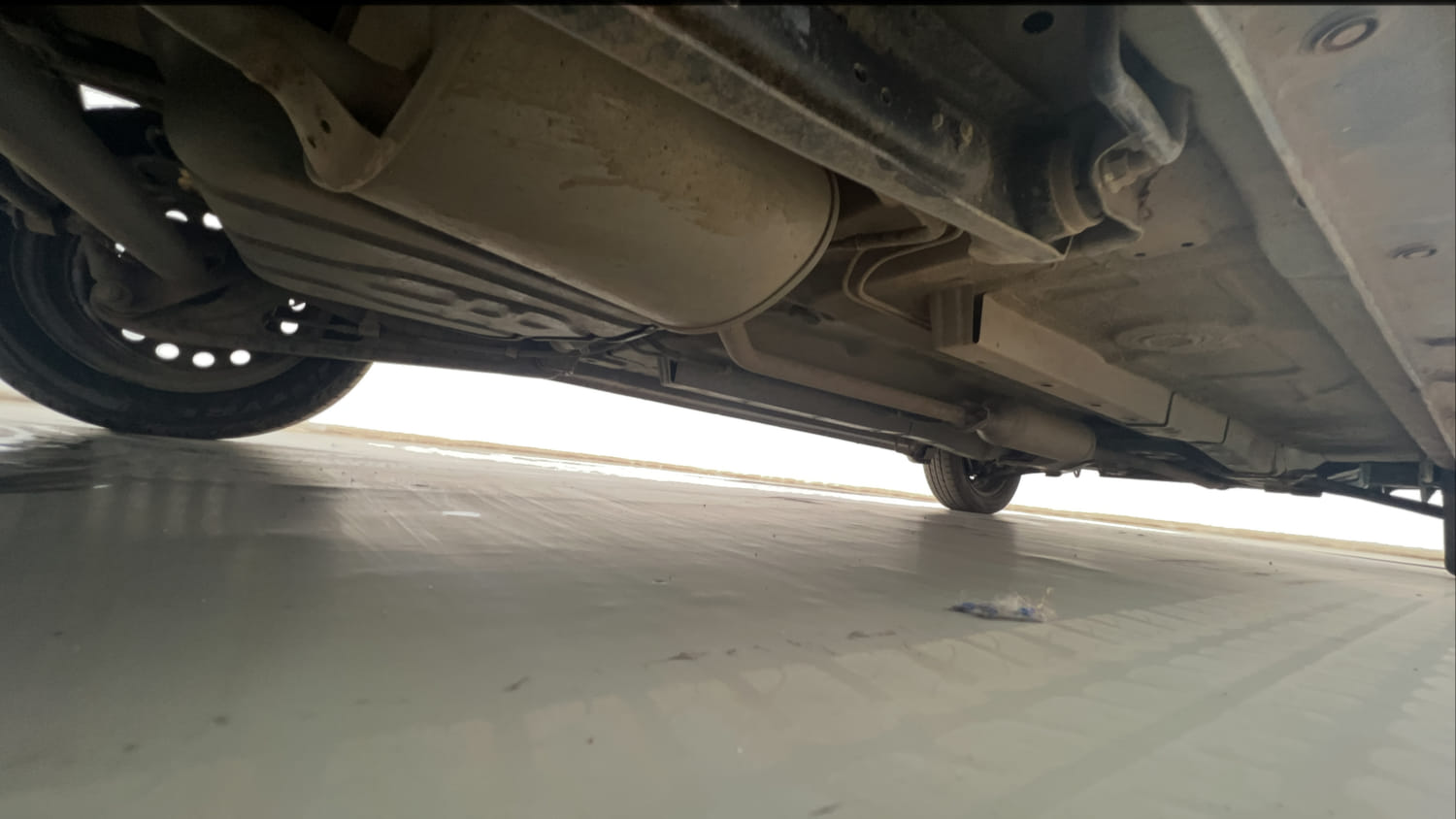 Used 2018 Maruti Suzuki Wagon R 1.0 VXI AMT Petrol Automatic extra REAR RIGHT UNDERBODY VIEW