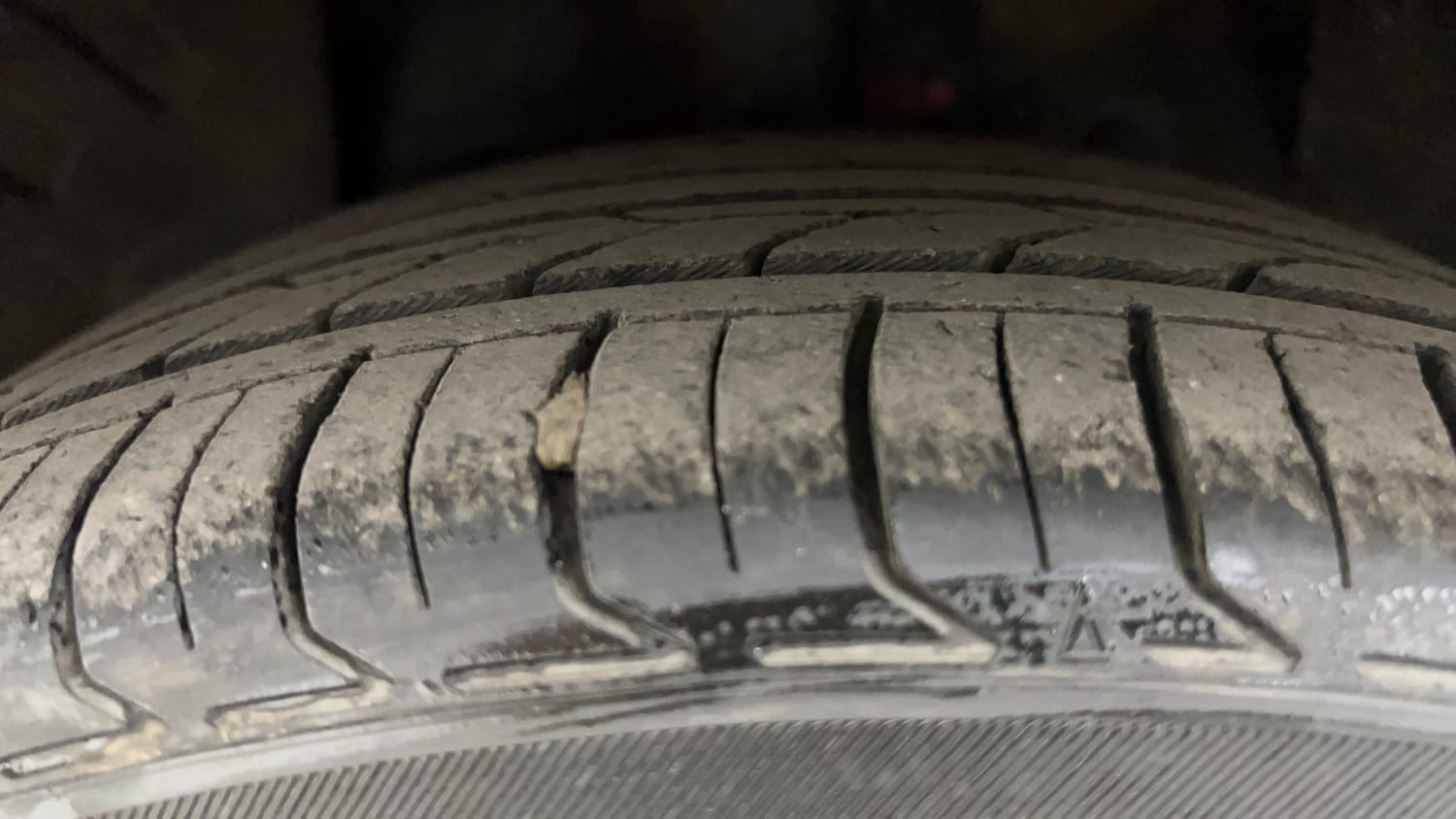 Used 2014 Tata Zest XMS Petrol Petrol Manual tyres LEFT FRONT TYRE TREAD VIEW