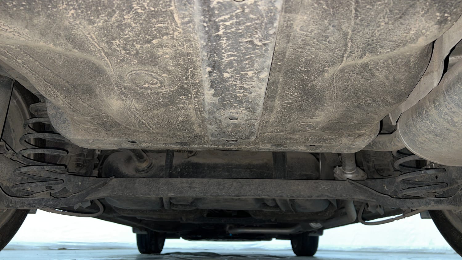 Used 2017 Honda City ZX CVT Petrol Petrol Automatic extra REAR UNDERBODY VIEW (TAKEN FROM REAR)