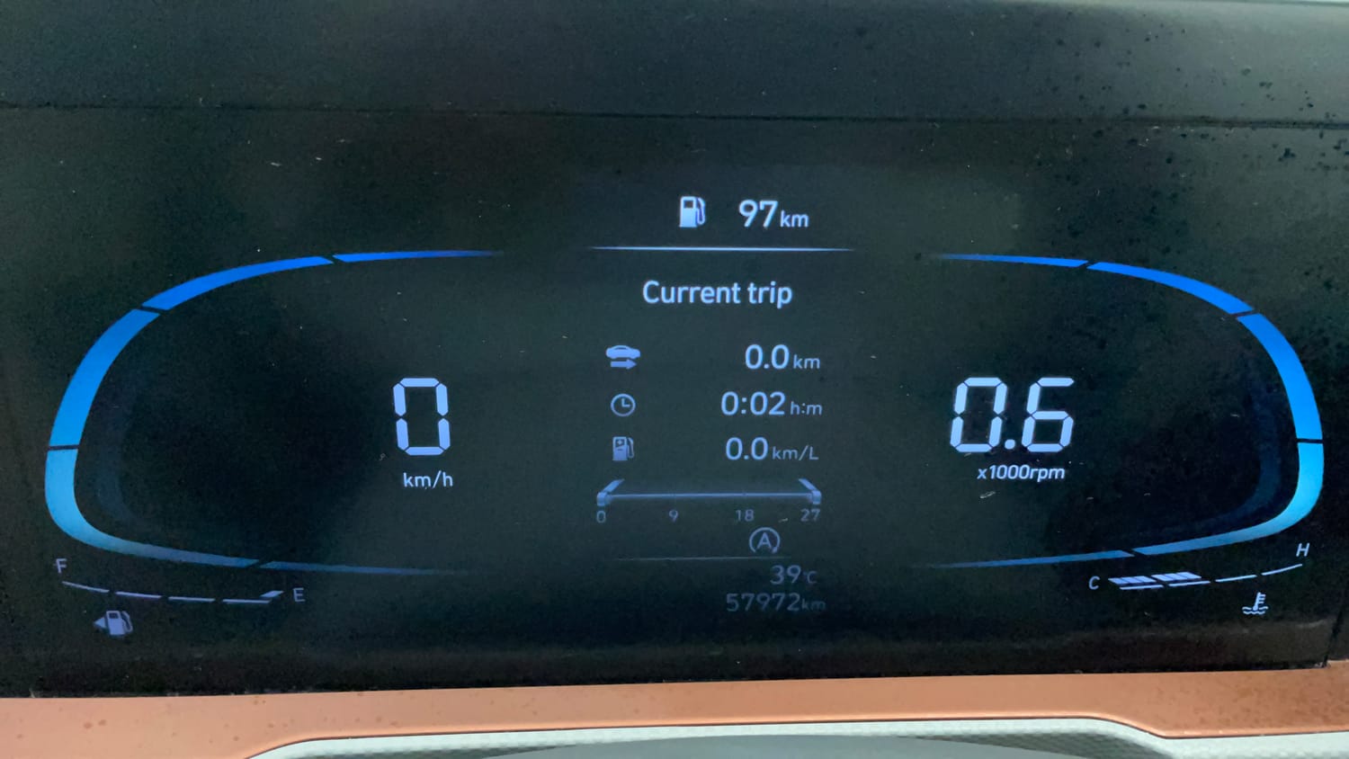 Used 2024 Hyundai Creta 1.5 MPi Petrol MT S Petrol Manual interior CLUSTERMETER VIEW