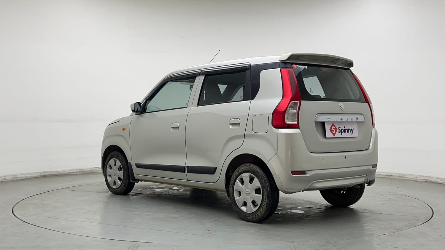 Used 2022 Maruti Suzuki Wagon R 1.0 VXi (O) 1.0 Petrol Manual exterior LEFT REAR CORNER VIEW