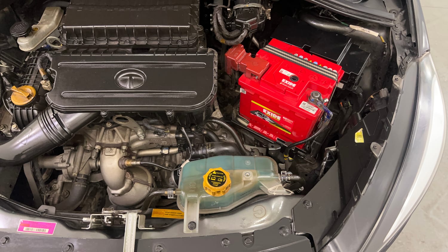 Used 2022 Tata Tiago XZ Plus CNG Cng Manual engine ENGINE LEFT SIDE VIEW