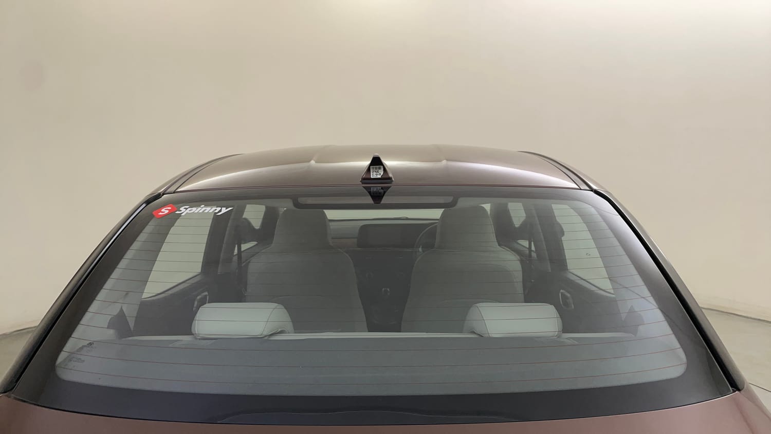 Used 2022 Hyundai Aura SX Plus 1.2 AMT Petrol Petrol Automatic exterior BACK WINDSHIELD VIEW
