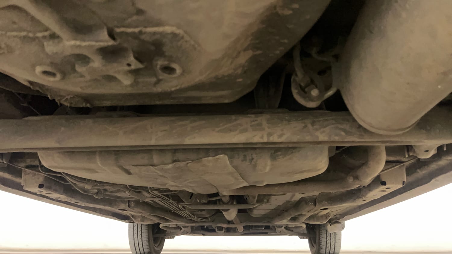 Used 2022 Tata Tiago XZ Plus CNG Cng Manual extra REAR UNDERBODY VIEW (TAKEN FROM REAR)